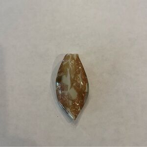 Murano Glass Italian Blue Real Gold Infused Lrg Pendant​​